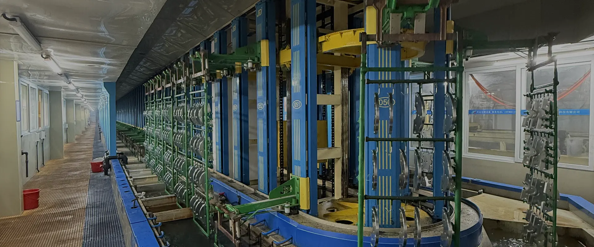Gantry hordó bevonatsor rögzítőelemekhez és PCB galvanizáláshoz